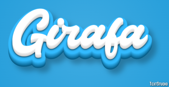Girafa Texteffekt