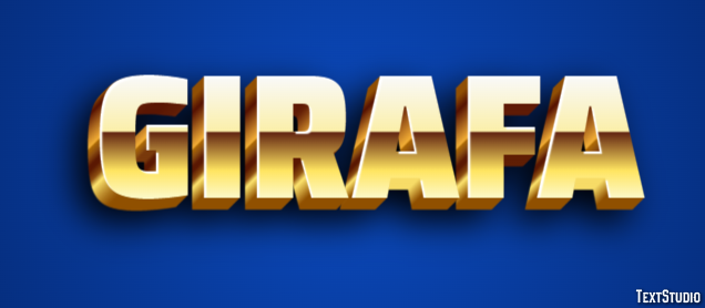 Girafa Texteffekt