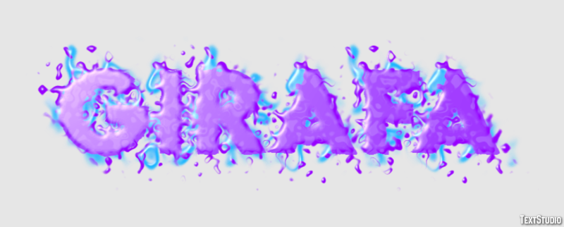 Girafa Texteffekt
