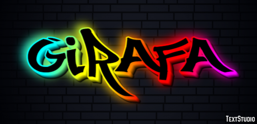 Girafa Texteffekt