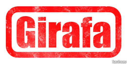 Girafa Texteffekt