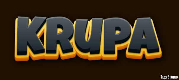 Krupa Text Effect