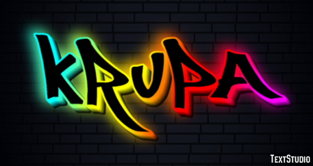 Krupa Text Effect