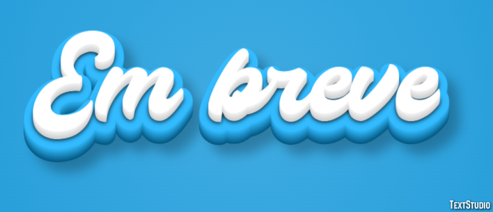 Em breve テキスト効果