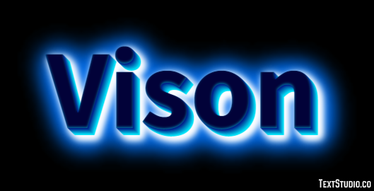 Vison Texteffekt