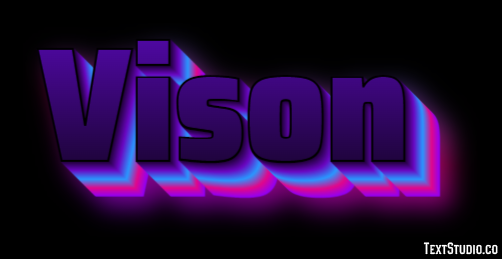 Vison Effet de Texte
