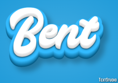 Bent Text effect
