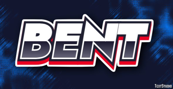Bent Text effect