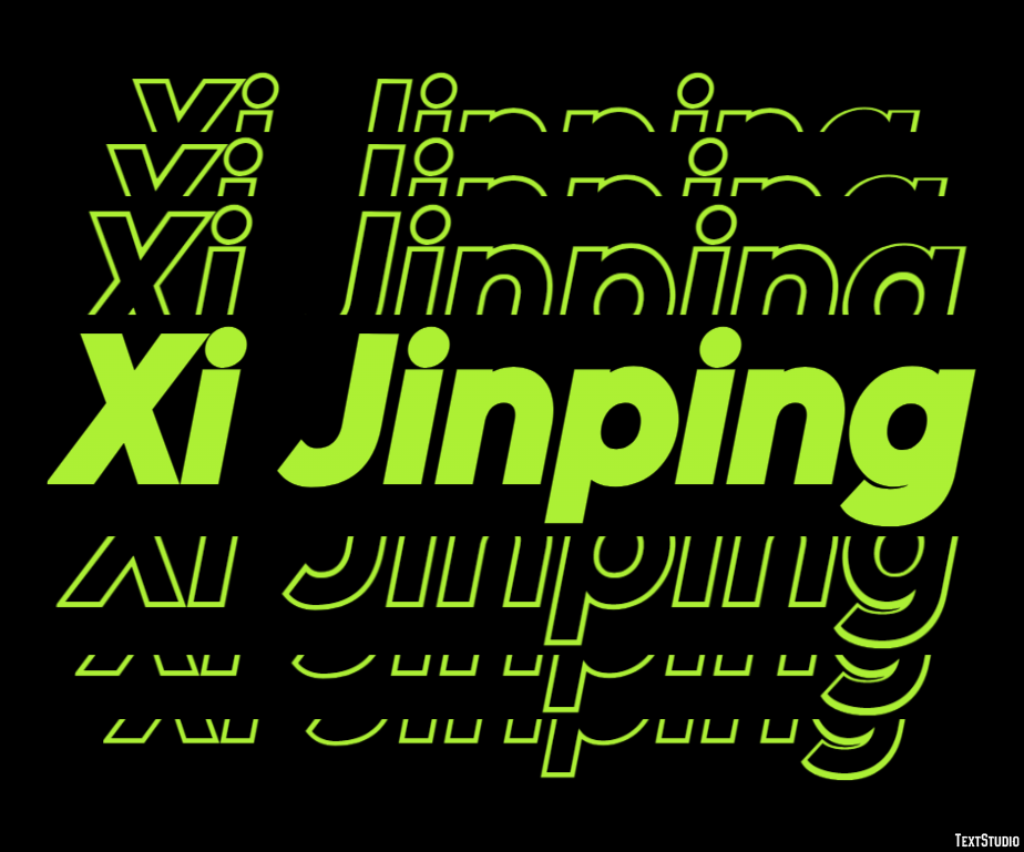 Xi Jinping Text Effect