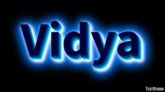 Vidya Effetto testo