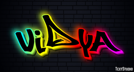 Vidya Text Effect
