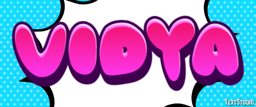 Vidya Text Effect