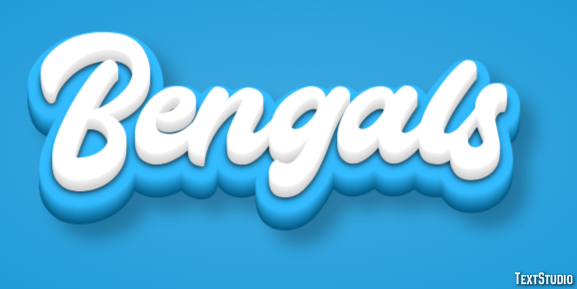 Bengals Tekst Effect