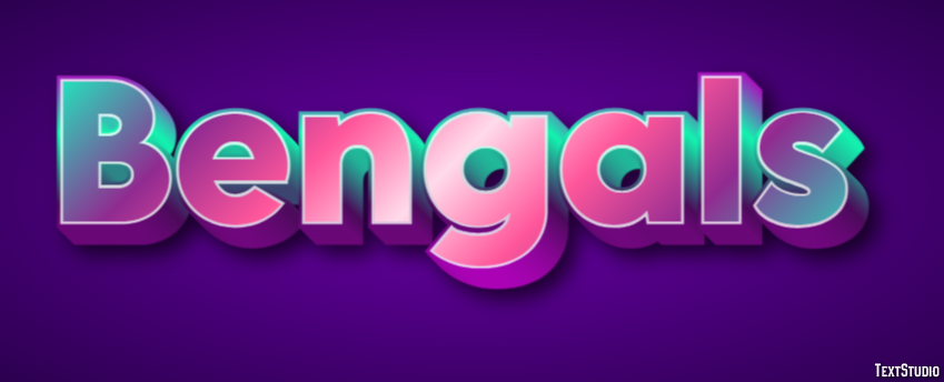 Bengals Tekst Effect