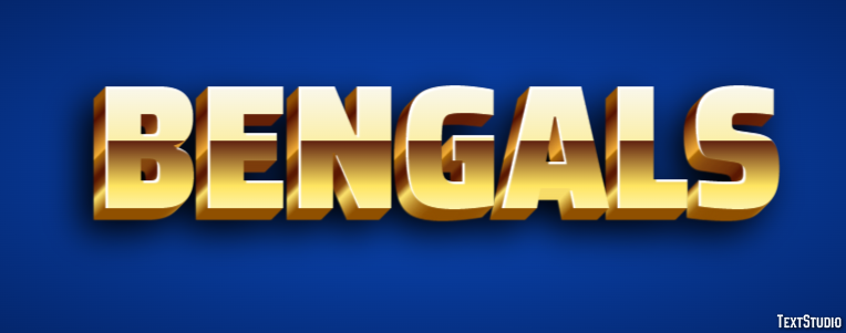 Bengals Tekst Effect