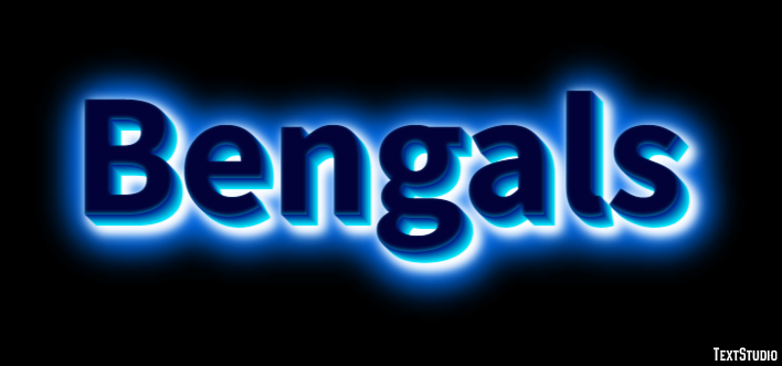 Bengals Tekst Effect