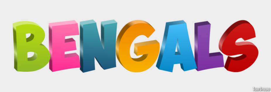 Bengals Text effect