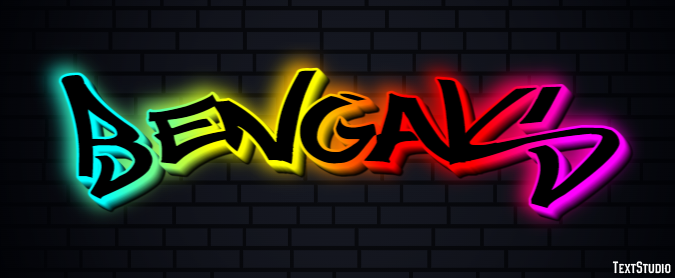Bengals Tekst Effect