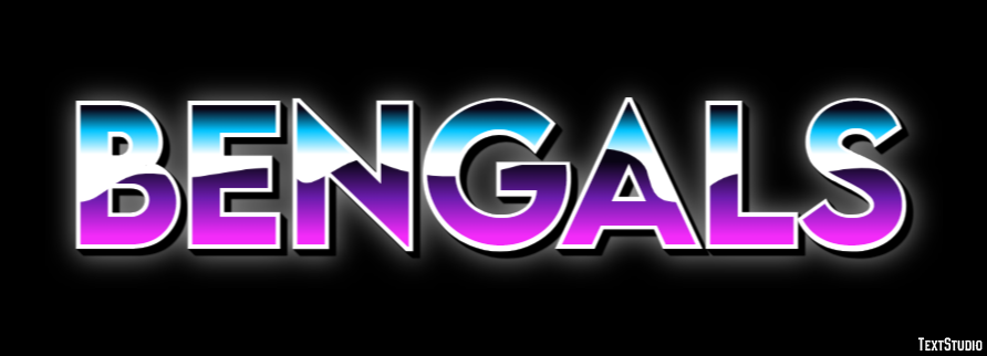 Bengals Tekst Effect