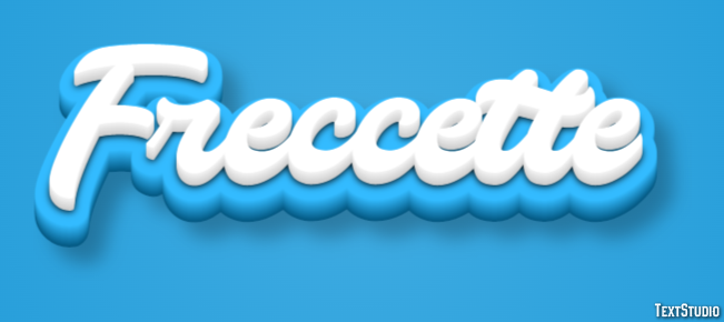 Freccette Effetto testo