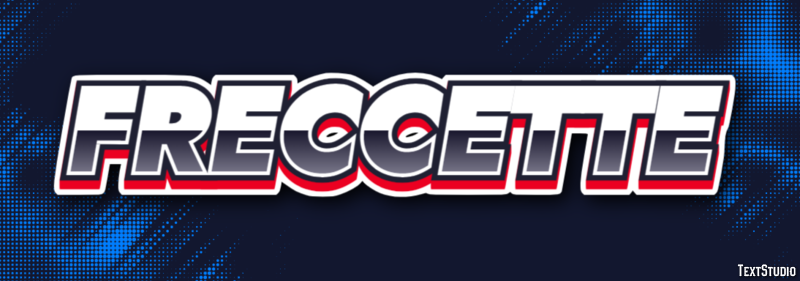 Freccette Tekst effect