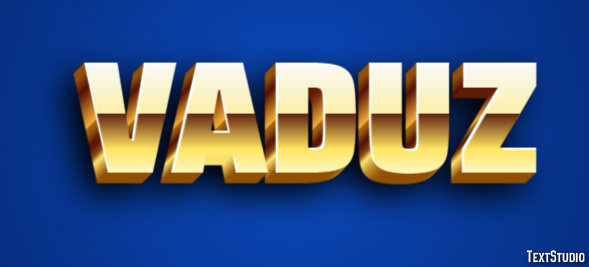Vaduz Efekt tekstowy