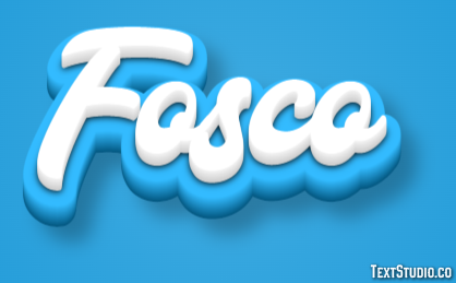 Fosco Effetto testo