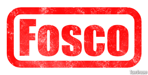 Fosco Effetto testo