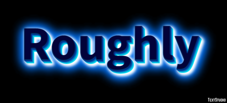 Roughly Text Effect