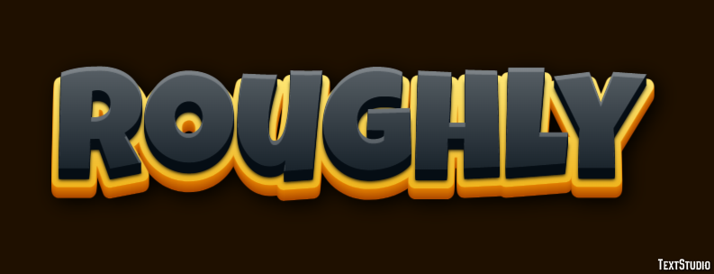 Roughly Text Effect