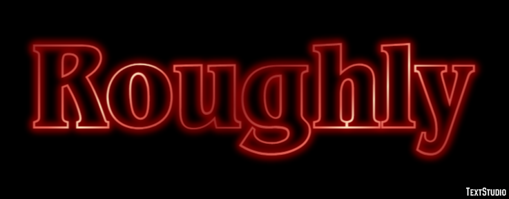 Roughly Text Effect