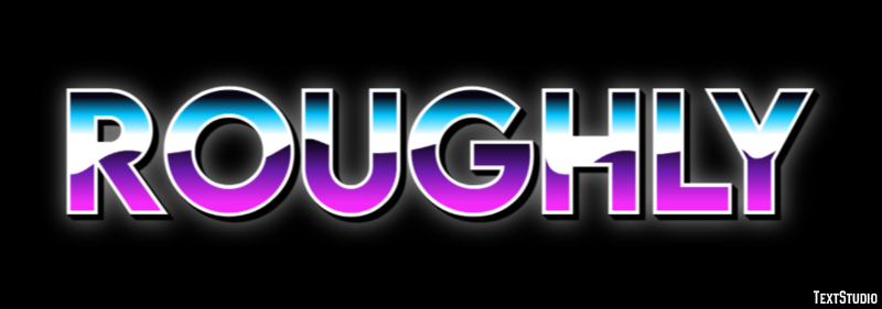 Roughly Text Effect