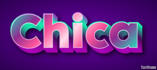 Chica Text Effect