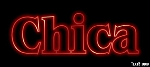 Chica Text Effect