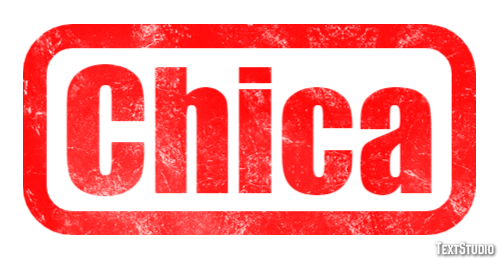 Chica Efekt tekstowy