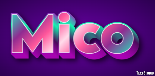 Mico Text Effect