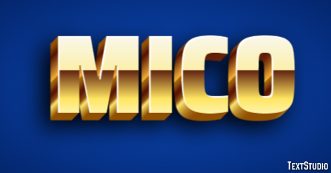 Mico Text effect
