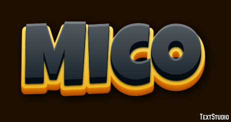 Mico Text effect