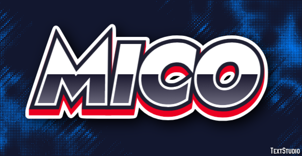 Mico Text effect