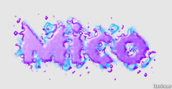 Mico Text effect