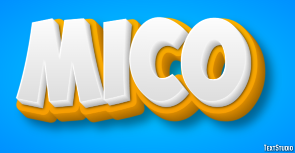 Mico Text effect
