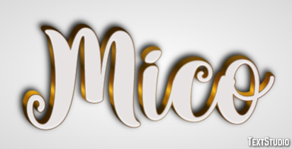 Mico Text effect