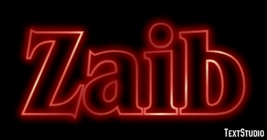 Zaib Text Effect