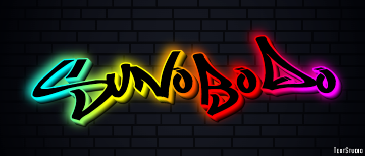 スノーボード Text Effect