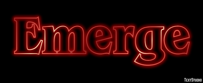 Emerge Metin Efekti
