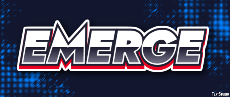 Emerge Text Effect