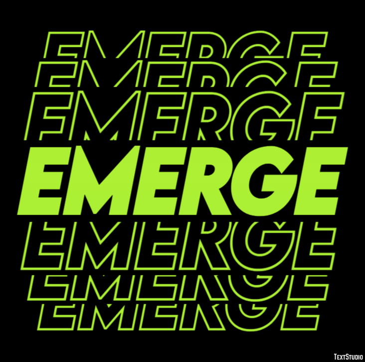 Emerge Text Effect