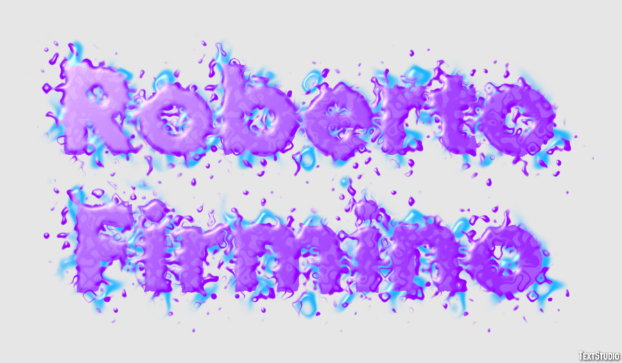 Roberto Firmino Text Effect