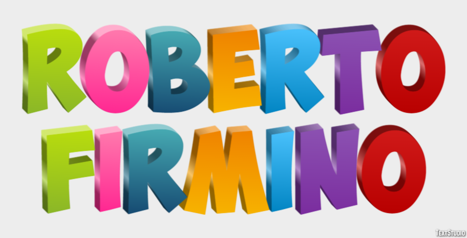 Roberto Firmino Efeito do texto