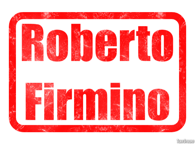 Roberto Firmino Efeito do texto